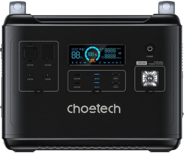 Зарядная станция CHOETECH 2000Wh Bidirectional charging power station (BS006) - фото Зарядная станция CHOETECH 2000Wh Bidirectional charging power station (BS006) - фото - интернет-магазин электроники и бытовой техники TTT