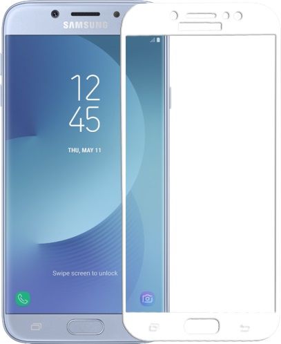 Защитное стекло Full Screen Samsung J530 (J5-2017) White - фото - интернет-магазин электроники и бытовой техники TTT