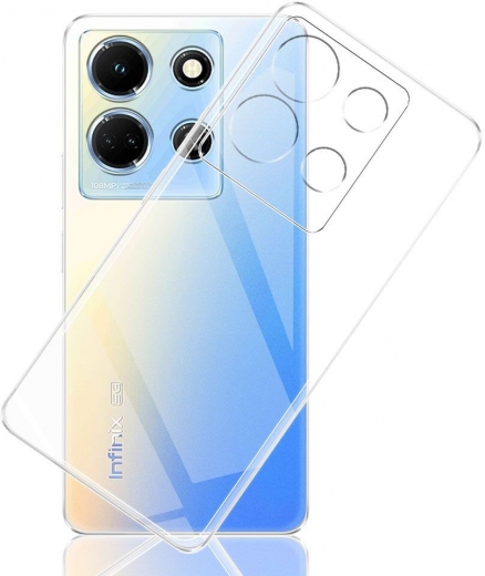 Силиконовый чехол BeCover для Infinix Note 30 NFC (X6833B) (709797) Transparancy - фото - интернет-магазин электроники и бытовой техники TTT
