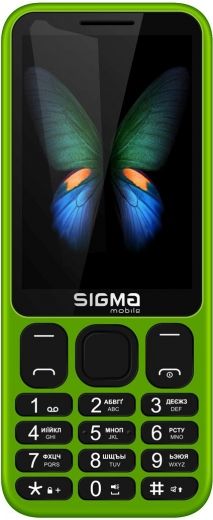 Мобильный телефон Sigma mobile X-style 351 Lider Green - фото Мобильный телефон Sigma mobile X-style 351 Lider Green - фото - интернет-магазин электроники и бытовой техники TTT