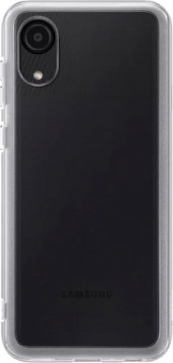 Чохол Samsung Soft Clear Cover для Samsung Galaxy A03 Core (A032) (EF-QA032TTEGRU) Transparent - фото - інтернет-магазин електроніки та побутової техніки TTT