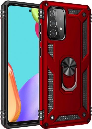 Панель BeCover Military для Samsung Galaxy A52 SM-A525 (706127) Red - фото - інтернет-магазин електроніки та побутової техніки TTT