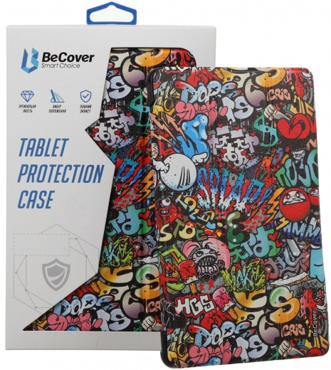 Обкладинка BeCover Smart Case для Samsung Galaxy Tab A8 10.5 (2021) SM-X200 / SM-X205 (707274) Graffiti - фото Обкладинка BeCover Smart Case для Samsung Galaxy Tab A8 10.5 (2021) SM-X200 / SM-X205 (707274) Graffiti - фото - інтернет-магазин електроніки та побутової техніки TTT