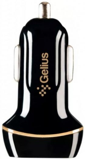 Автомобильное зарядное устройство Gelius Ultra Voyager GU-CC02 2USB 2.4A + Cable iPhone X (00000077716) Black - фото Автомобильное зарядное устройство Gelius Ultra Voyager GU-CC02 2USB 2.4A + Cable iPhone X (00000077716) Black - фото - интернет-магазин электроники и бытовой техники TTT