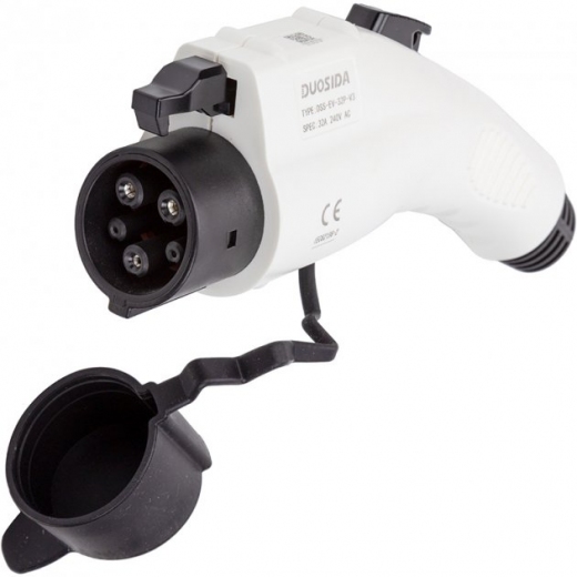 Коннектор Duosida для зарядки электромобиля Type 1 (Female), 32 A, 1-фазный (EV200177) - фото Коннектор Duosida для зарядки электромобиля Type 1 (Female), 32 A, 1-фазный (EV200177) - фото - интернет-магазин электроники и бытовой техники TTT