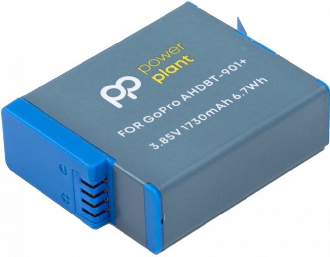 Аккумулятор PowerPlant для GoPro AHDBT-901 1730 mAh (CB970452) - фото - интернет-магазин электроники и бытовой техники TTT