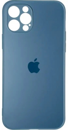 Чохол Full Frosted Case iPhone 12 Pro Dark Blue - фото - інтернет-магазин електроніки та побутової техніки TTT
