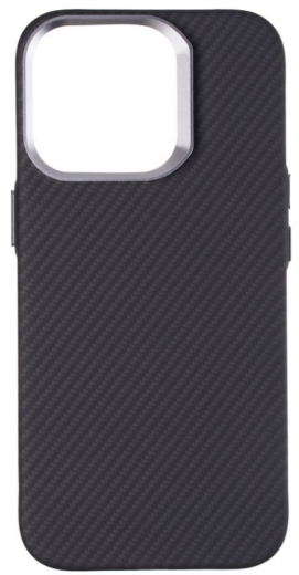 Панель Gelius Kevlar Case (MagSafe) для iPhone 16 Pro Black - фото - інтернет-магазин електроніки та побутової техніки TTT
