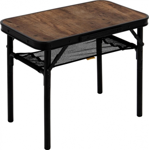 Стіл кемпінговий Bo-Camp Woodbine 56x34 см (DAS303265) Black/Wood look - фото - інтернет-магазин електроніки та побутової техніки TTT
