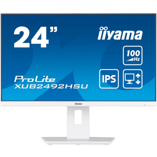Монітор Iiyama ProLite XUB2492HSU-W6 - фото - інтернет-магазин електроніки та побутової техніки TTT