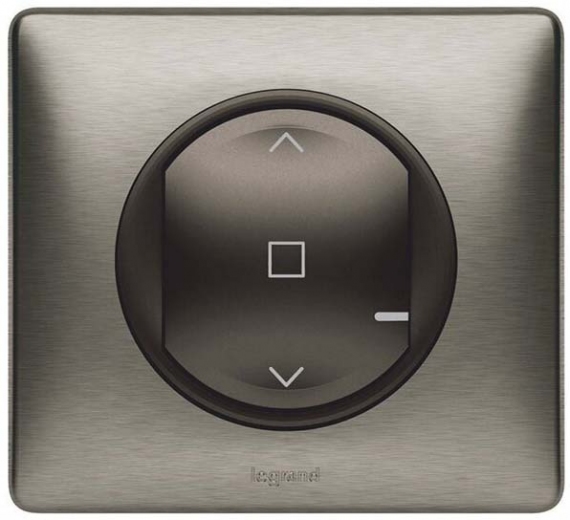 Умный выключатель жалюзи 2А 230В Celiane with NETATMO Graphite  - фото - интернет-магазин электроники и бытовой техники TTT