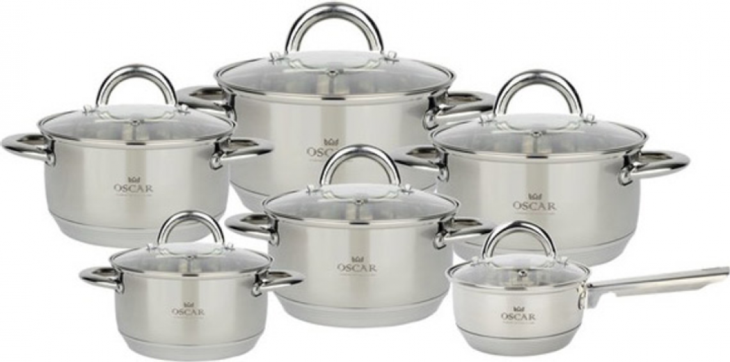 Набор посуды Oscar Verona 12 предметов (OSR-4002/n) - фото Набор посуды Oscar Verona 12 предметов (OSR-4002/n) - фото - интернет-магазин электроники и бытовой техники TTT