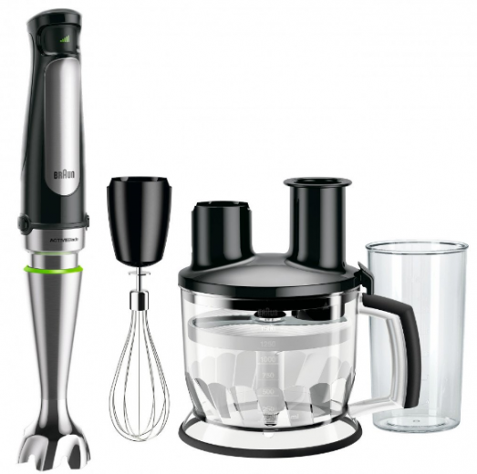 Блендер BRAUN MQ 7087 X BK - фото - інтернет-магазин електроніки та побутової техніки TTT