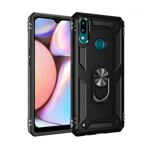 Панель BeCover Military для Samsung Galaxy A10s 2019 SM-A107 (704886) Black - фото - інтернет-магазин електроніки та побутової техніки TTT
