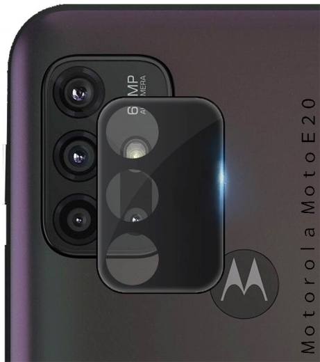 Захисне скло BeCover для камеры Motorola Moto E20 (707033) Black - фото - інтернет-магазин електроніки та побутової техніки TTT