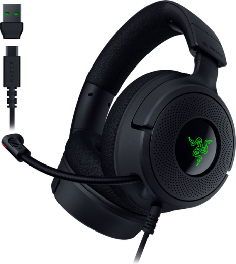 Наушники Razer Kraken V4 X (RZ04-05180100-R3M1) - фото Наушники Razer Kraken V4 X (RZ04-05180100-R3M1) - фото - интернет-магазин электроники и бытовой техники TTT