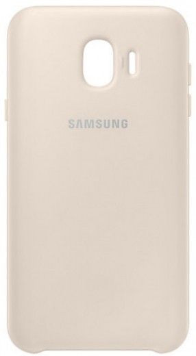Панель Samsung Dual Layer Cover для Samsung Galaxy J4 2018 (EF-PJ400CFEGRU) Gold - фото - интернет-магазин электроники и бытовой техники TTT