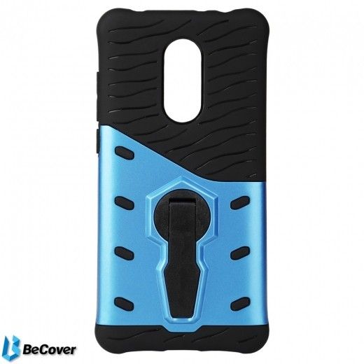 Протиударний чохол-підставка Becover Sniper Case для Xiaomi Redmi 5 Plus (702176) Blue - фото - інтернет-магазин електроніки та побутової техніки TTT