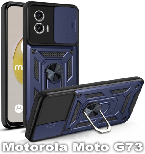 Панель BeCover Military для Motorola Moto G73 (709983) Blue - фото - интернет-магазин электроники и бытовой техники TTT