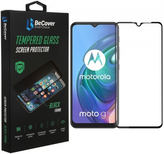 Защитное стекло BeCover для Motorola Moto G20 (706453) Black - фото - интернет-магазин электроники и бытовой техники TTT