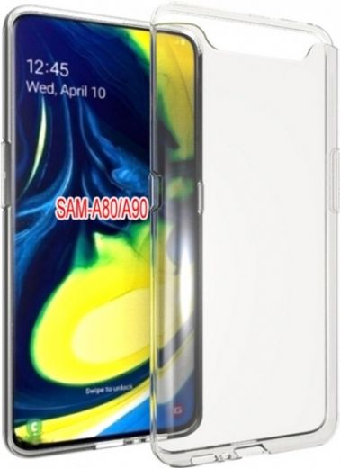 Силиконовый чехол BeCover для Samsung Galaxy A80 SM-A805 (705011) Transparancy  - фото - интернет-магазин электроники и бытовой техники TTT