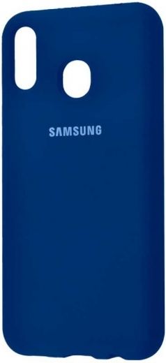 Панель Original Soft Case Samsung A107 (A10s) Blue - фото - интернет-магазин электроники и бытовой техники TTT