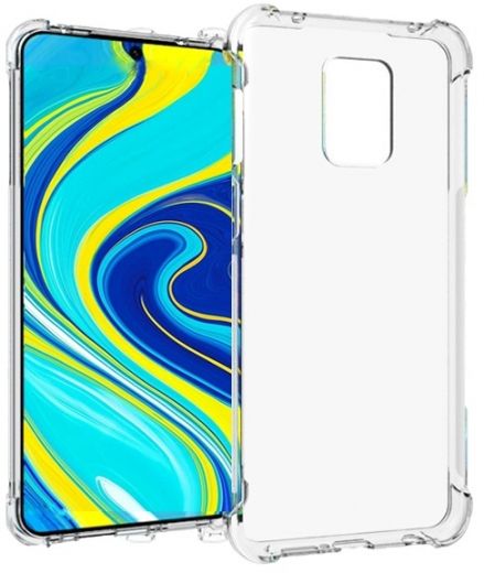 Панель BeCover Anti-Shock для Xiaomi Redmi Note 9S /Note 9 Pro /Note 9 Pro Max (BC_704763) Clear - фото - інтернет-магазин електроніки та побутової техніки TTT