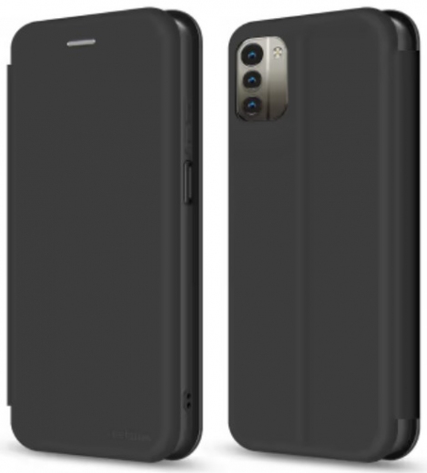 Чехол-книжка MakeFuture Flip Soft-Touch PU Nokia G11/G21 (MCP-NG11/G21BK) Black - фото - интернет-магазин электроники и бытовой техники TTT
