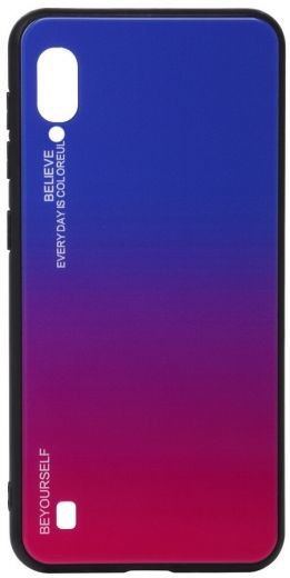 Панель BeCover Gradient Glass для Samsung Galaxy M10 2019 SM-M105 (BC_703868) Blue-Red - фото - інтернет-магазин електроніки та побутової техніки TTT