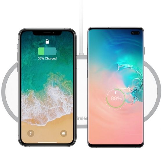 Беспроводное зарядное устройство BeCover BC-W31 (704085) White - фото - интернет-магазин электроники и бытовой техники TTT