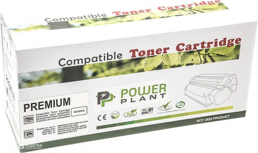 Картридж PowerPlant Samsung ML-2160/2165W/SCX-3400 (MLT-D101S) (з чипом) Black - фото - інтернет-магазин електроніки та побутової техніки TTT