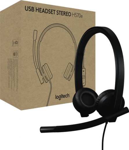 Навушники Logitech H570e Teams Stereo USB-C (981-001431) - фото Навушники Logitech H570e Teams Stereo USB-C (981-001431) - фото - інтернет-магазин електроніки та побутової техніки TTT