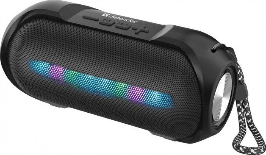 Портативная колонка Defender Enjoy S400 LED 5W bluetooth Black - фото - интернет-магазин электроники и бытовой техники TTT