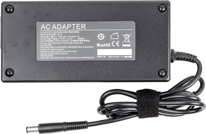 Блок живлення PowerPlant для ноутбука Dell 220V, 19.5V 240W 12.3A (7.4*5.0) (DE240J7450) - фото - інтернет-магазин електроніки та побутової техніки TTT