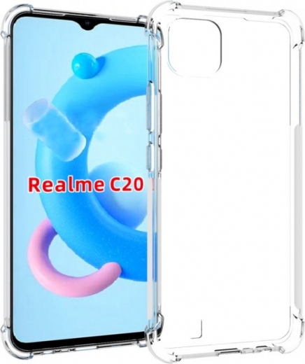Панель Anti-Shock BeCover для Realme C11 2021 (706993) Clear  - фото Панель Anti-Shock BeCover для Realme C11 2021 (706993) Clear  - фото - інтернет-магазин електроніки та побутової техніки TTT
