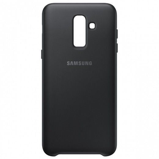 Панель Samsung Dual Layer Cover Galaxy J8 (2018) (EF-PJ810CBEGRU) Black - фото - інтернет-магазин електроніки та побутової техніки TTT