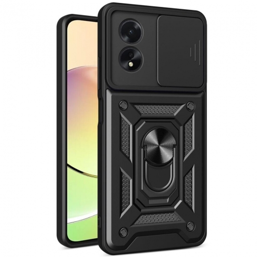 Панель BeCover Military для Oppo A18 (710712) Black - фото Панель BeCover Military для Oppo A18 (710712) Black - фото - інтернет-магазин електроніки та побутової техніки TTT