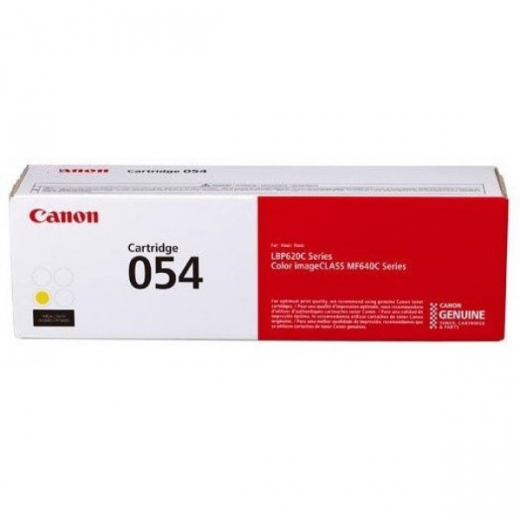 Тонер Canon CRG054Y (3021C002AA) Yellow  - фото - интернет-магазин электроники и бытовой техники TTT