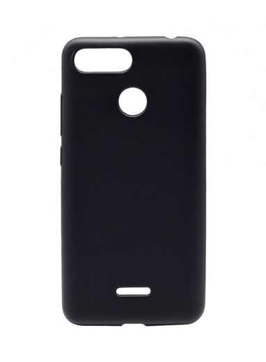 Накладка Silicon case Xiaomi Redmi 6 Black - фото - інтернет-магазин електроніки та побутової техніки TTT