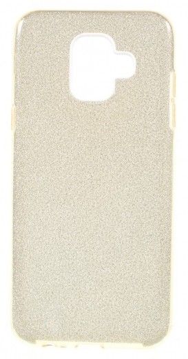 Накладка Remax Glitter Silicon Case Samsung A600 (A6-2018) Gold - фото - інтернет-магазин електроніки та побутової техніки TTT
