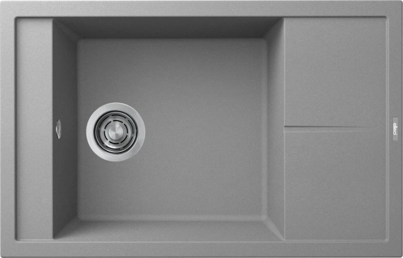 Кухонная мойка гранит Elleci Unico 305, 48 Cemento - фото - интернет-магазин электроники и бытовой техники TTT