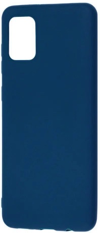Чехол Full Soft Case for Samsung A515 (A51) Dark Blue - фото - интернет-магазин электроники и бытовой техники TTT
