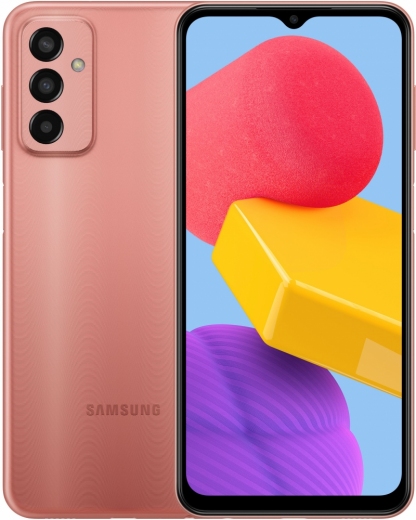 Смартфон Samsung Galaxy M13 4/64GB (SM-M135FIDDSEK) Orange Copper - фото Смартфон Samsung Galaxy M13 4/64GB (SM-M135FIDDSEK) Orange Copper - фото - інтернет-магазин електроніки та побутової техніки TTT