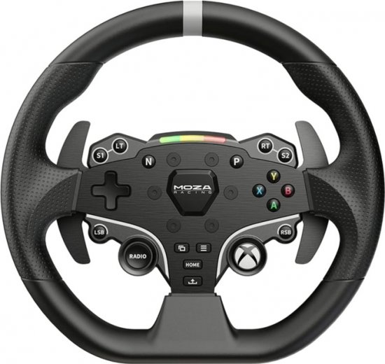 Руль Moza Racing ESX Steering for XBOX/PC, 28см, 22кн., RGB (RS052) - фото Руль Moza Racing ESX Steering for XBOX/PC, 28см, 22кн., RGB (RS052) - фото - интернет-магазин электроники и бытовой техники TTT
