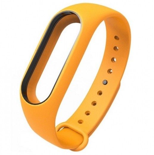 Ремешок для Xiaomi Mi Band 2 Orange - фото - интернет-магазин электроники и бытовой техники TTT