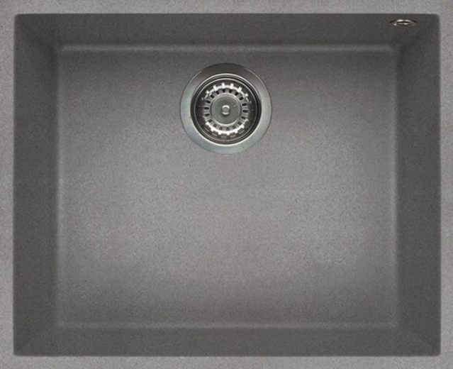 Кухонная мойка ELLECI Q 105 under top Сemento 48 - фото Кухонная мойка ELLECI Q 105 under top Сemento 48 - фото - интернет-магазин электроники и бытовой техники TTT