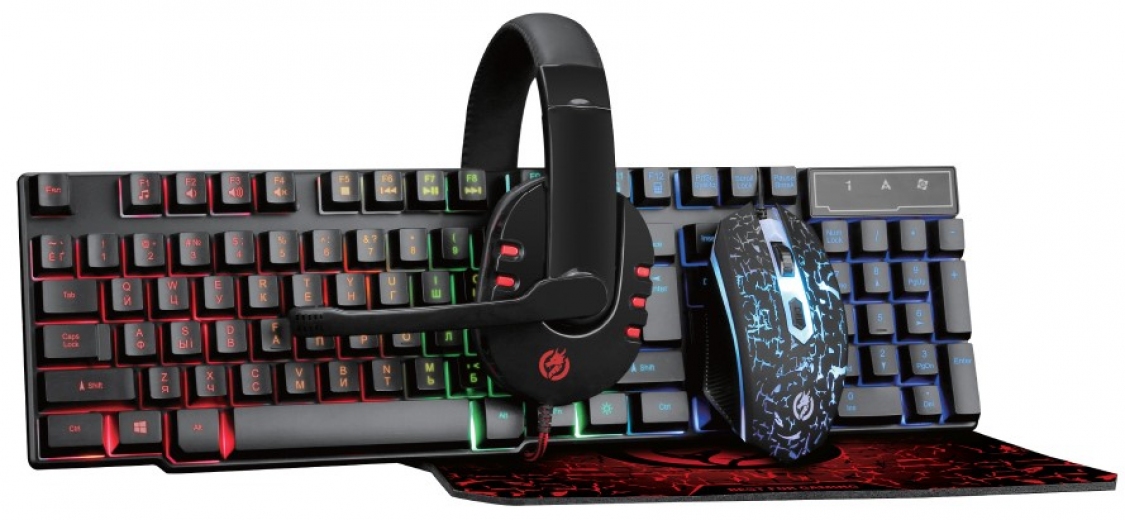 Комплект проводной Piko 4 в 1 GX200 USB (1283126489808) - фото - интернет-магазин электроники и бытовой техники TTT