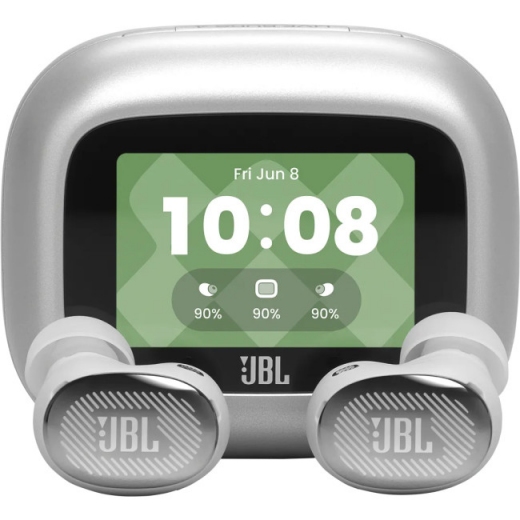 Навушники JBL Live Buds 4 (JBLLIVEBUDS4SIL) Silver - фото - інтернет-магазин електроніки та побутової техніки TTT