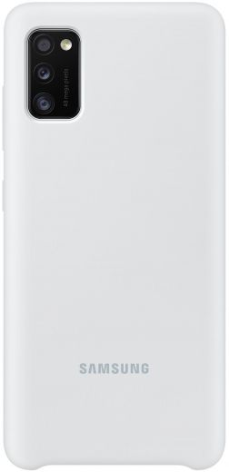 Накладка Samsung Silicone Cover для Samsung Galaxy A41 (EF-PA415TWEGRU) White - фото - інтернет-магазин електроніки та побутової техніки TTT