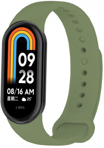 Ремешок BeCover для Xiaomi Mi Smart Band 8 (709395) Pine-Green - фото - интернет-магазин электроники и бытовой техники TTT